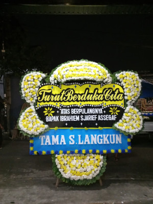 Papan Bunga Duka di Sukaramai Ii