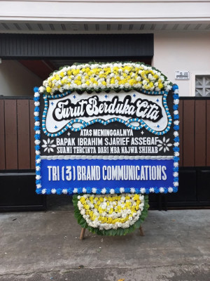 Papan Bunga Duka di Sukaramai Ii